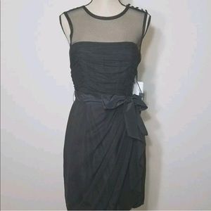 Vera wang black dress size 8